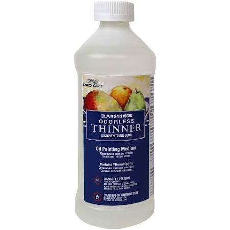 PAINT THINNER ODORLESS THINNER PRO ART 16OZ